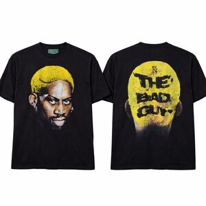 Knowname Dennis Rodman “The Bad Guy” Graphic Tee Black Size M